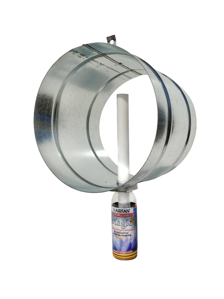 OC125 - ODOR-CONNECT 125MM MIT AROMADIFFUSOR UND BEHÄLTER FÜR ÄTHERISCHES ÖL 100ML