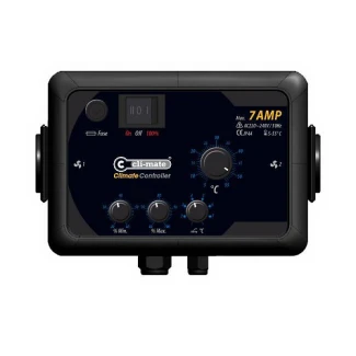 KC2010T7 - CLI-MATE KLIMAREGLER MINIMALE, MAXIMALE GESCHWINDIGKEIT UND HYSTERESE 7A