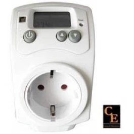 CONTEMP - CORNWALL MAX 16A PLUG-IN THERMOSTAT FÜR HEIZUNG UND KLIMAANLAGE UND.
