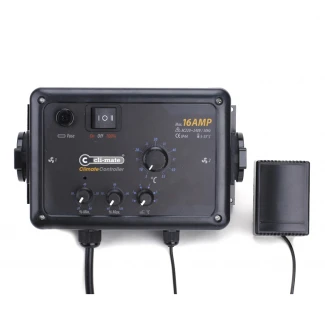 KC2010T16 - CLI-MATE CLIMATE CONTROLLER MINIMUM, MAXIMUM SPEED AND HYSTERESIS 16A