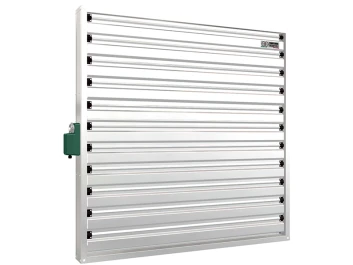 F11E001/56498 - SOB 53 KD FINNED AIR DAMPER WITH SAS2K SERVOMOTOR IN ASSEMBLY KIT