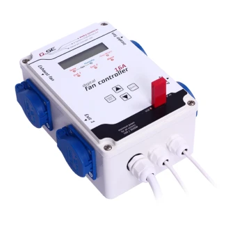 FC20216EUUSB - GSE - FANCONTROLLER 16A 4 VÍAS TEMPERATURA, HUMEDAD Y TEMPORIZADOR CON USB