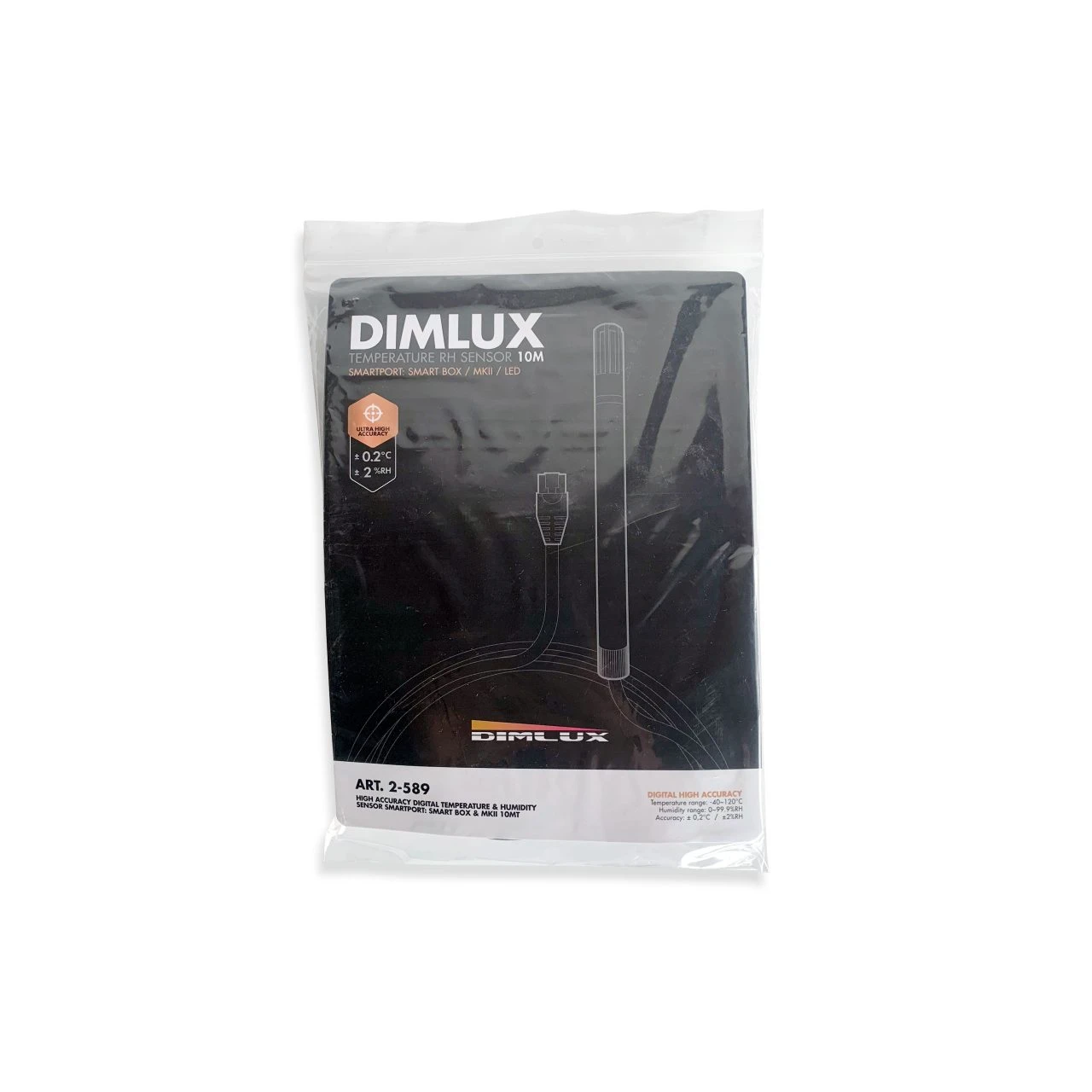 2-589 - DIMLUX - CAPTEUR D'HUMIDITÉ RELATIVE POUR DIMLUX SMART CONTROLLER SONDE HAUTE PRÉCISION 10M