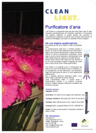 P100100 - LAMPADA UVC  DI RICAMBIO PER CLEANLIGHT AIR PURIFIER 60W