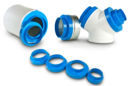 RIDUZIONE DA 150 A 200 MM CARBON ACTIVE  HOMELINE